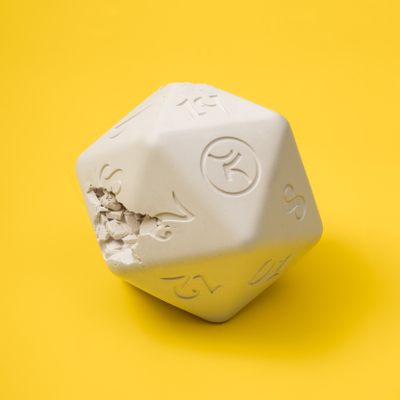 Интерьерный куб D20 (разрушенный)