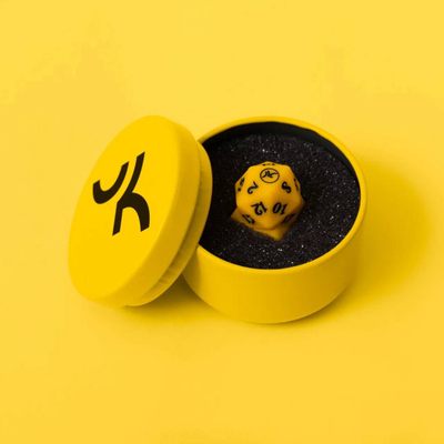 Клавиша (кейкап) для клавиатуры "Кубик d20"