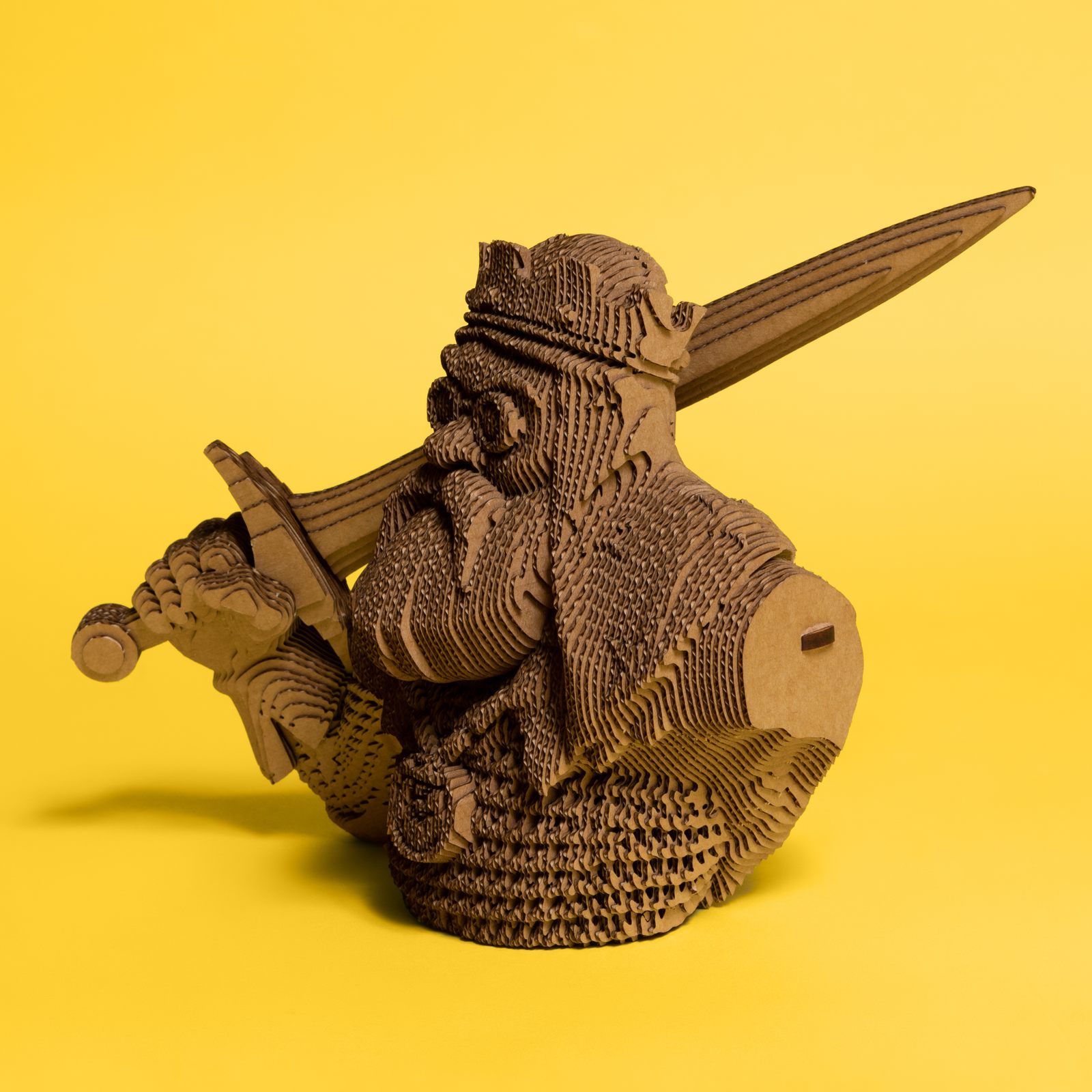 Картонный 3D пазл "Сфинктерион"