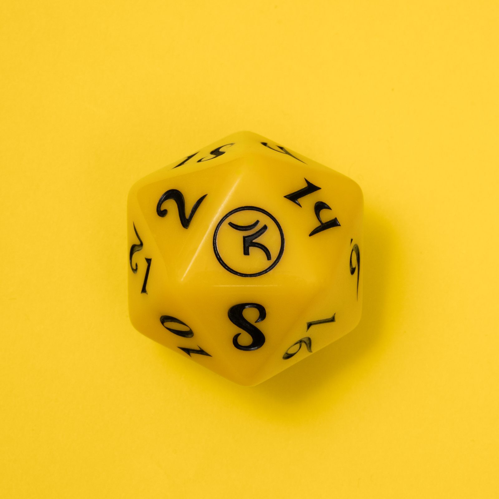 Большой кубик d20 ЧК