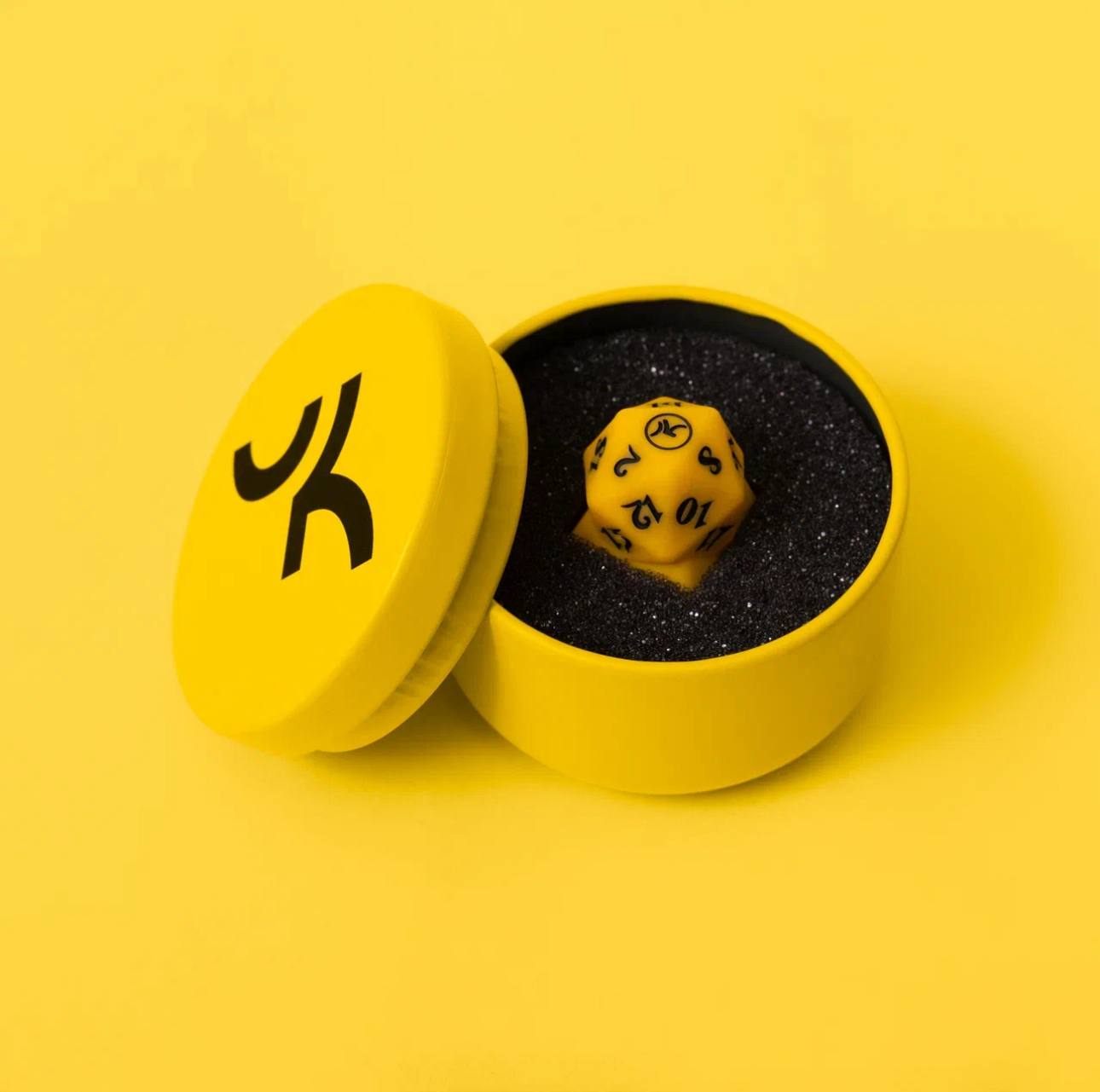 Клавиша (кейкап) для клавиатуры "Кубик d20"